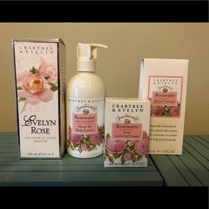 Crabtree and Evelyn Parfume, Body Lotions and Soap